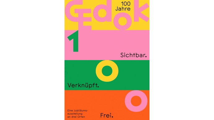 SICHTBAR. VERKNÜPFT. FREI – 100 JAHRE GEDOK